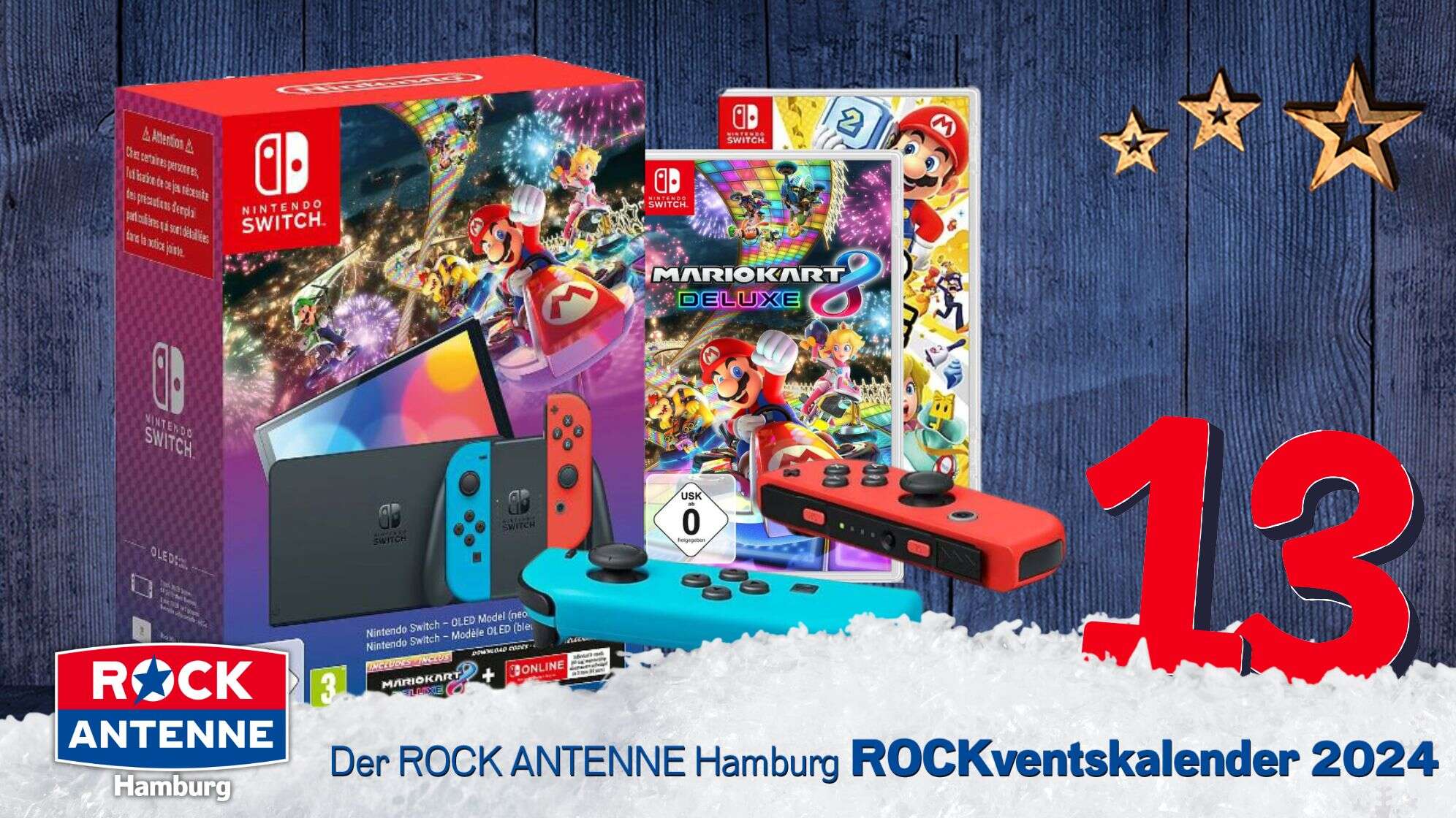 Rockventskalender Türchen 13: Eine Nintendo Switch