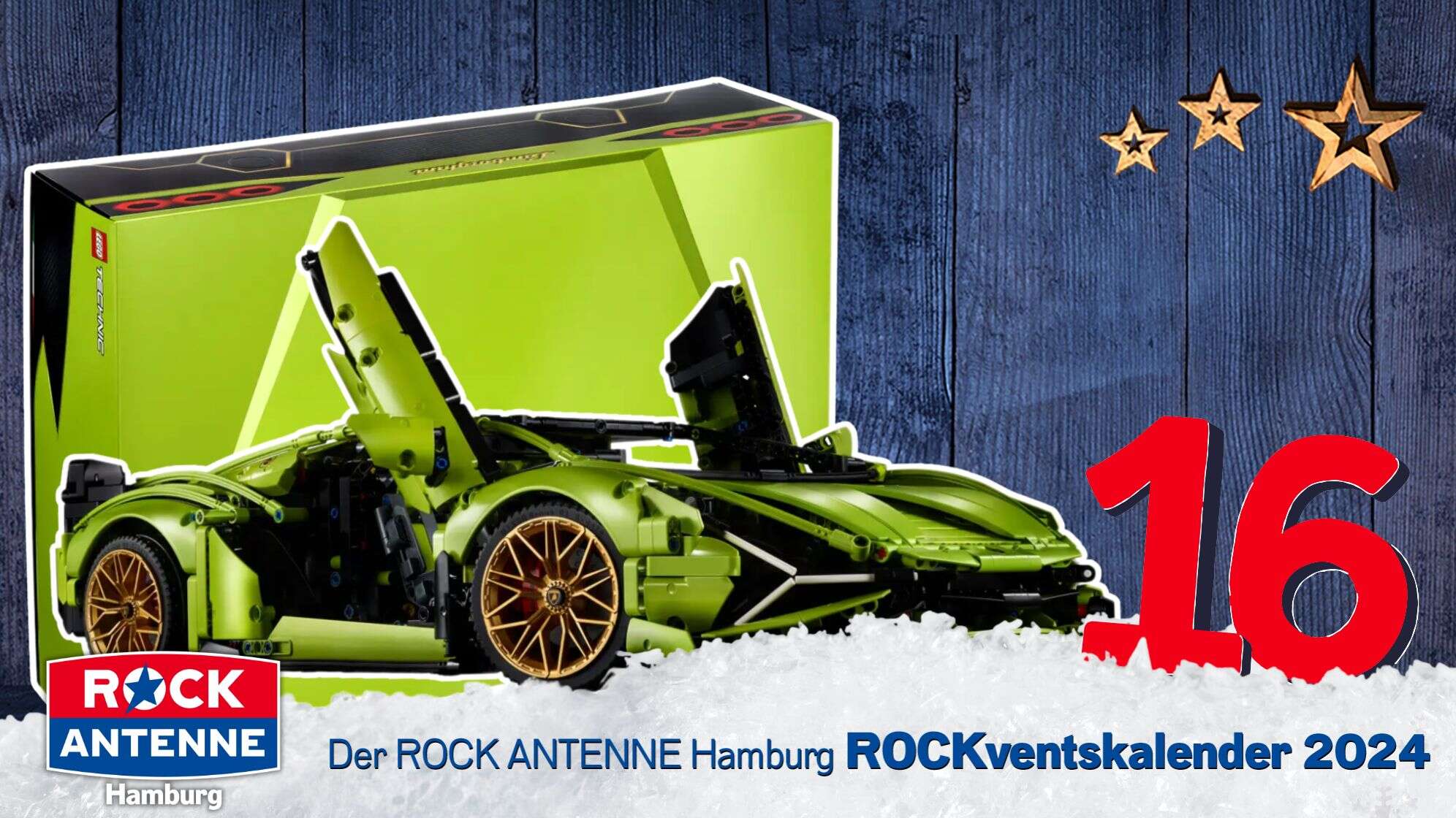 Rockventskalender Türchen 16: Ein LEGO Lamborghini Sian FKP 37 von Lego Technic