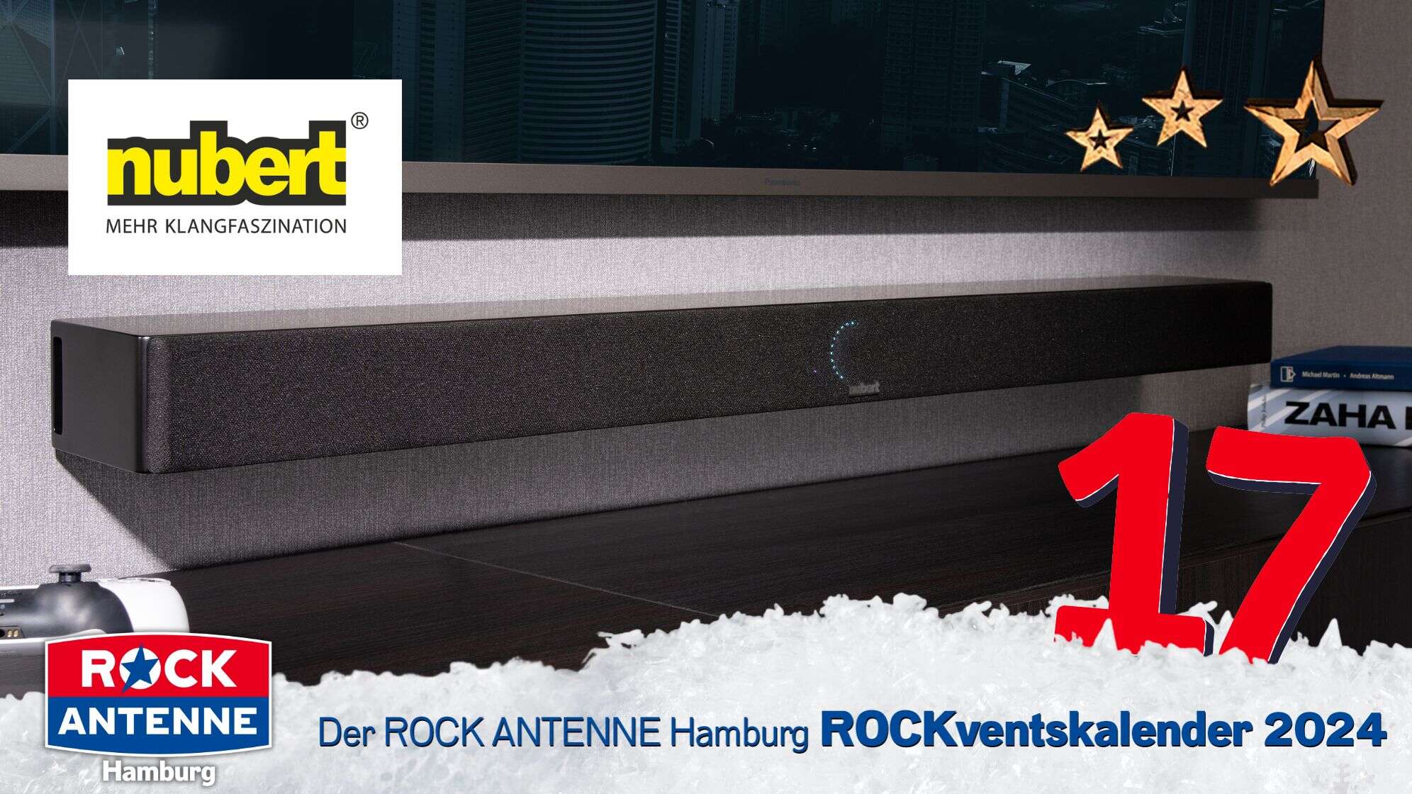 Rockventskalender Türchen 17: Eine Soundbar von Nubert