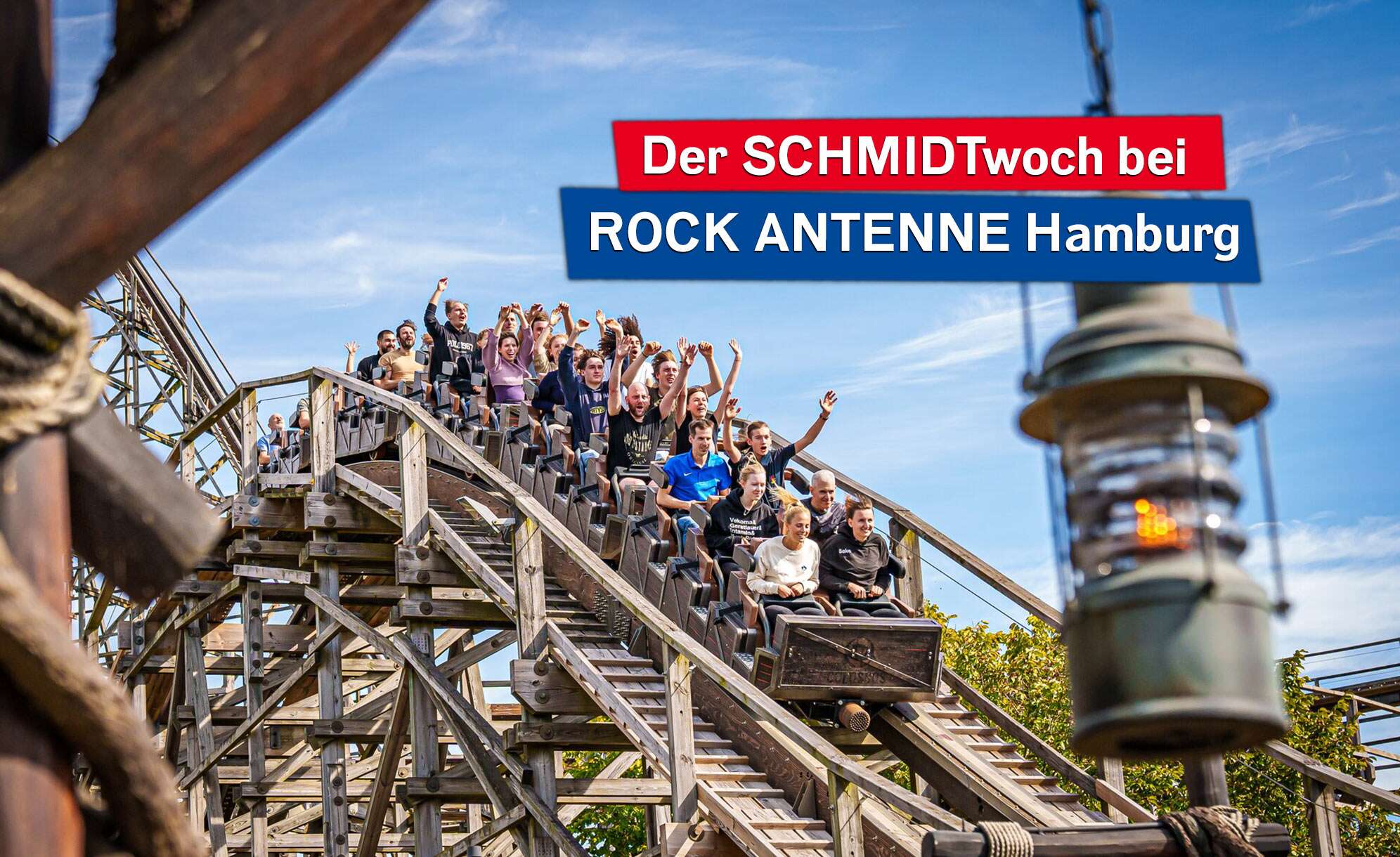 Achterbahn Fahren im Heide Park Resort