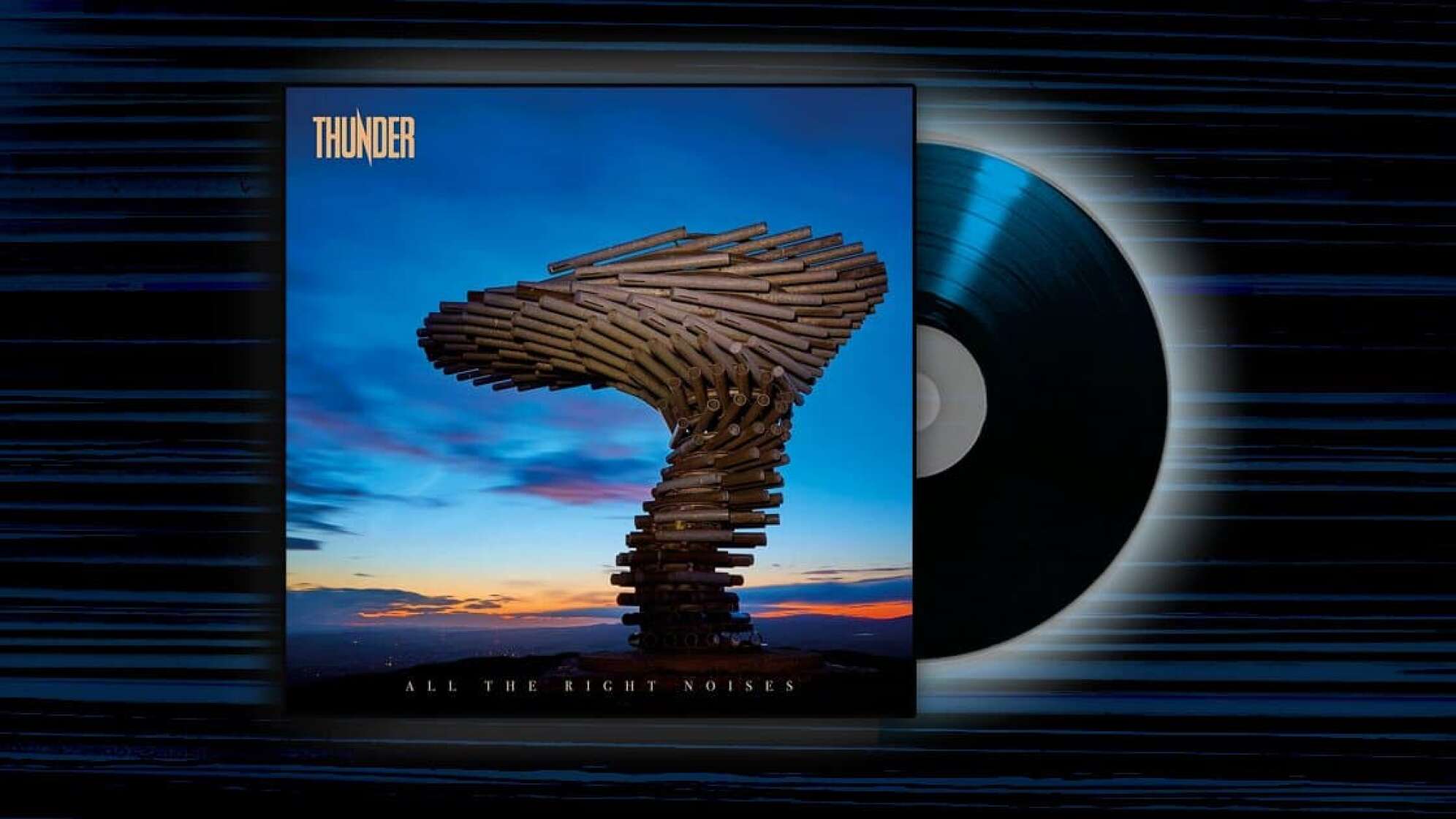 Album-Cover: Thunder - All The Right Noises