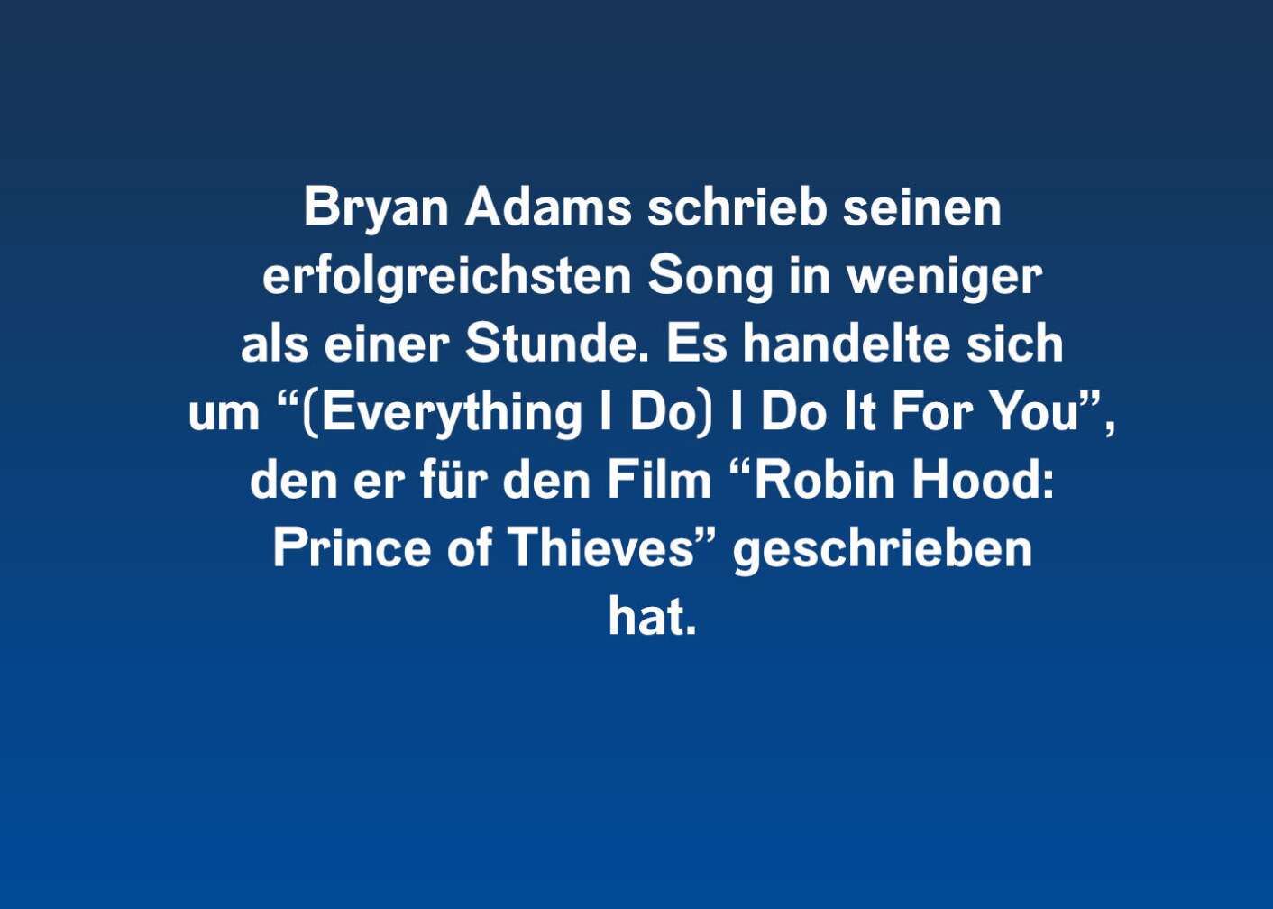 10 Fakten über Bryan Adams