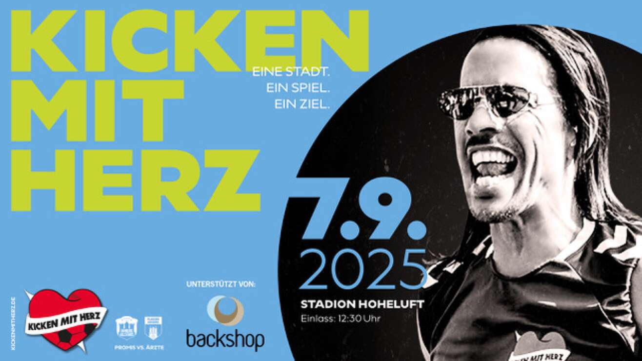 07.09.2025: KICKEN MIT HERZ - präsentiert von ROCK ANTENNE Hamburg