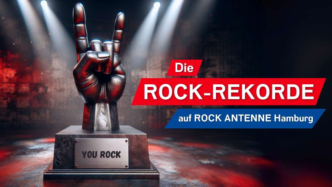ROCK ANTENNE Hamburg Rock-Rekorde 2025: Zeigt uns eure Rock-Rekorde!