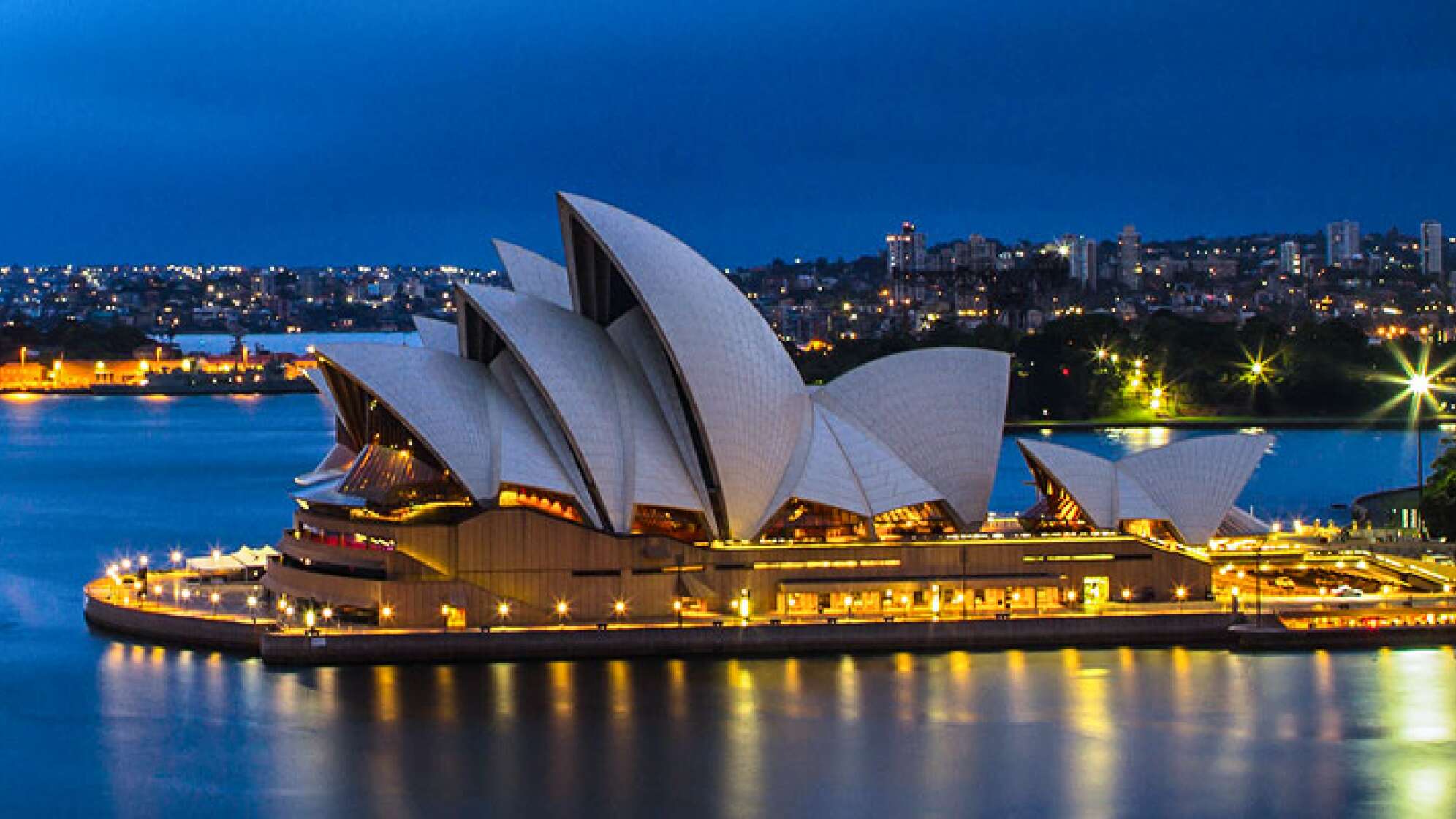 Sydney Opera House bei Nacht