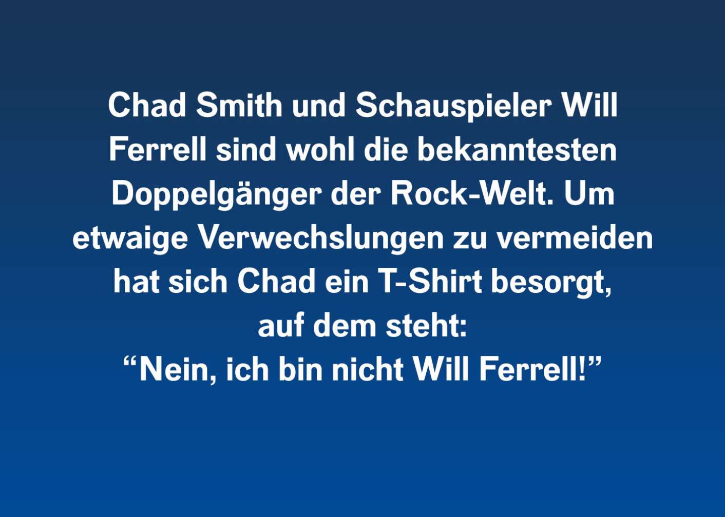 Fakten über Chad Smith