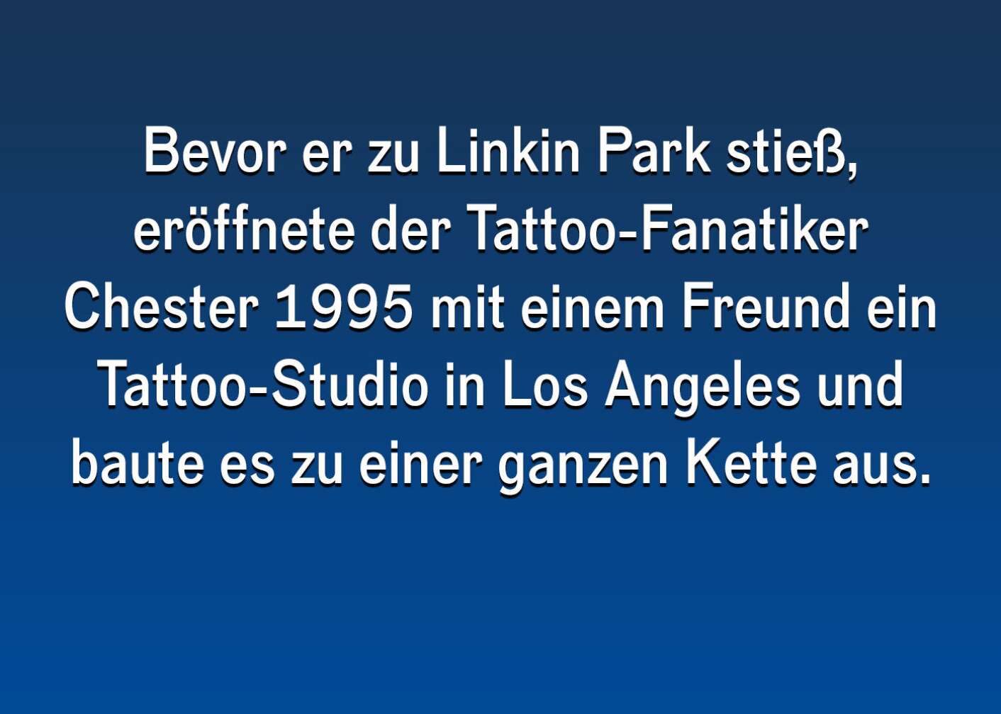 Fakten über Chester Bennington