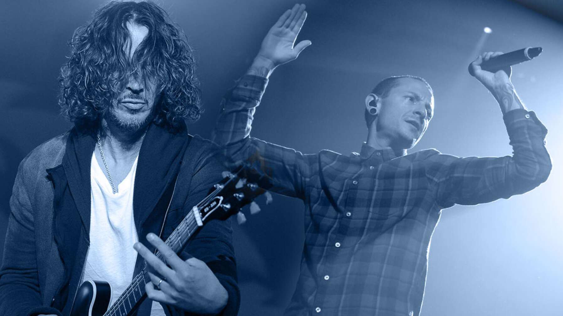 Chris Cornell und Chester Bennington