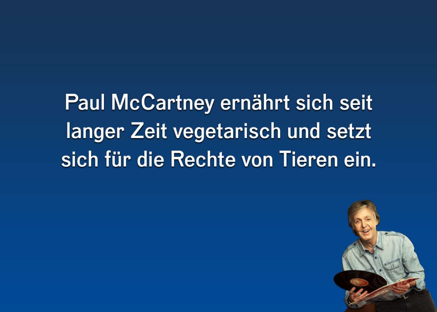 Fakten über Paul McCartney