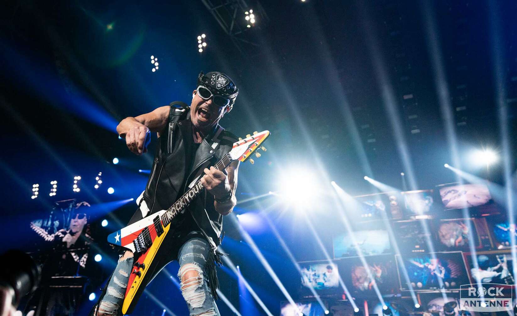 Die Scorpions 2023 bei einem Auftritt in München