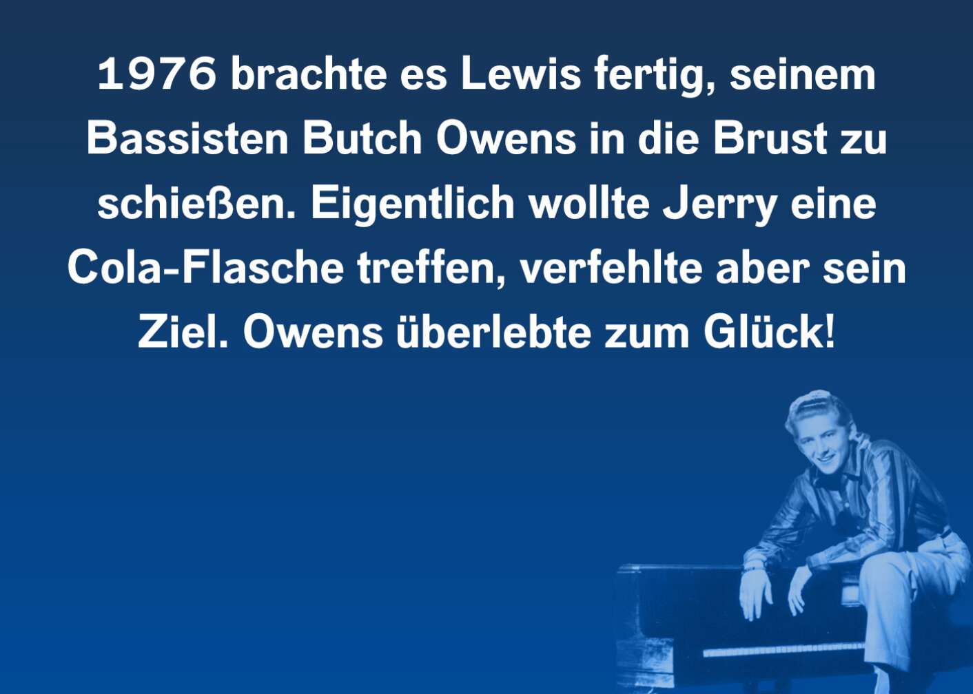 Fakten über Jerry Lee Lewis