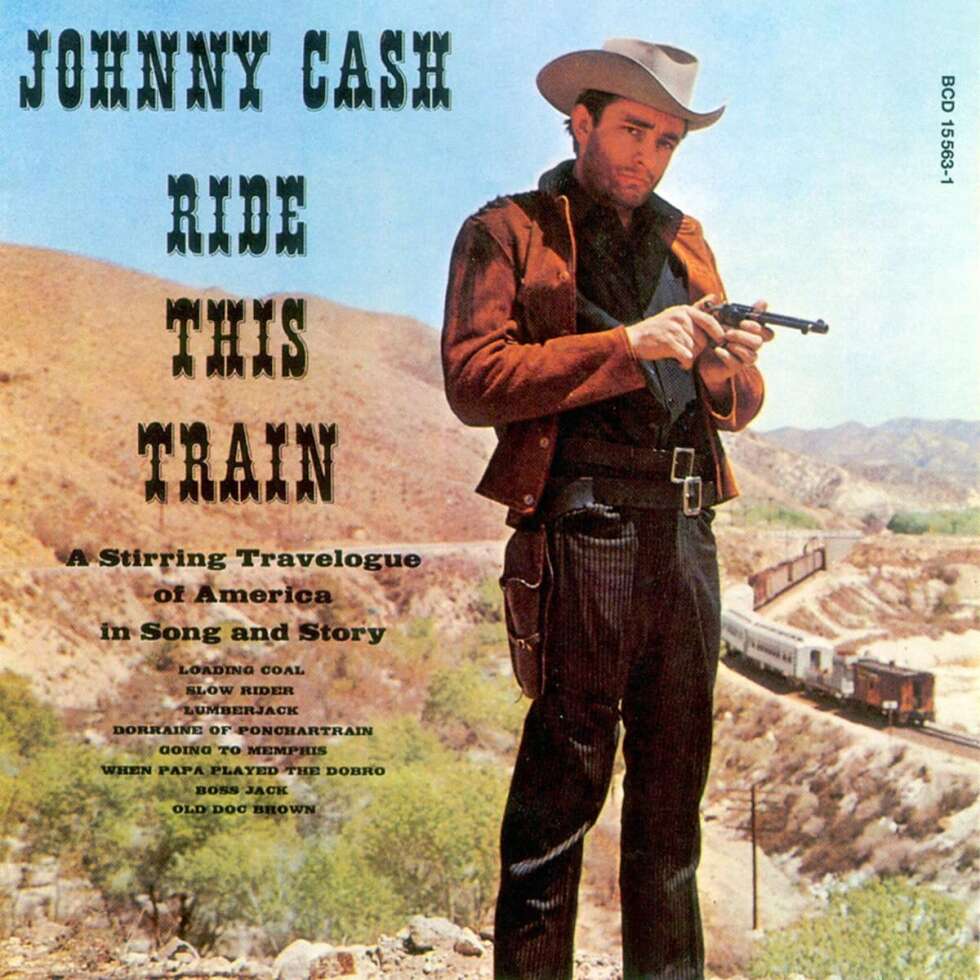 Johnny Cash - Ride This Train Albumcover