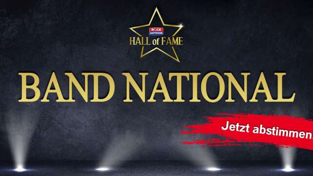 Die ROCK ANTENNE Hamburg Hall of Fame: Jetzt abstimmen in der Kategorie "BAND NATIONAL"!