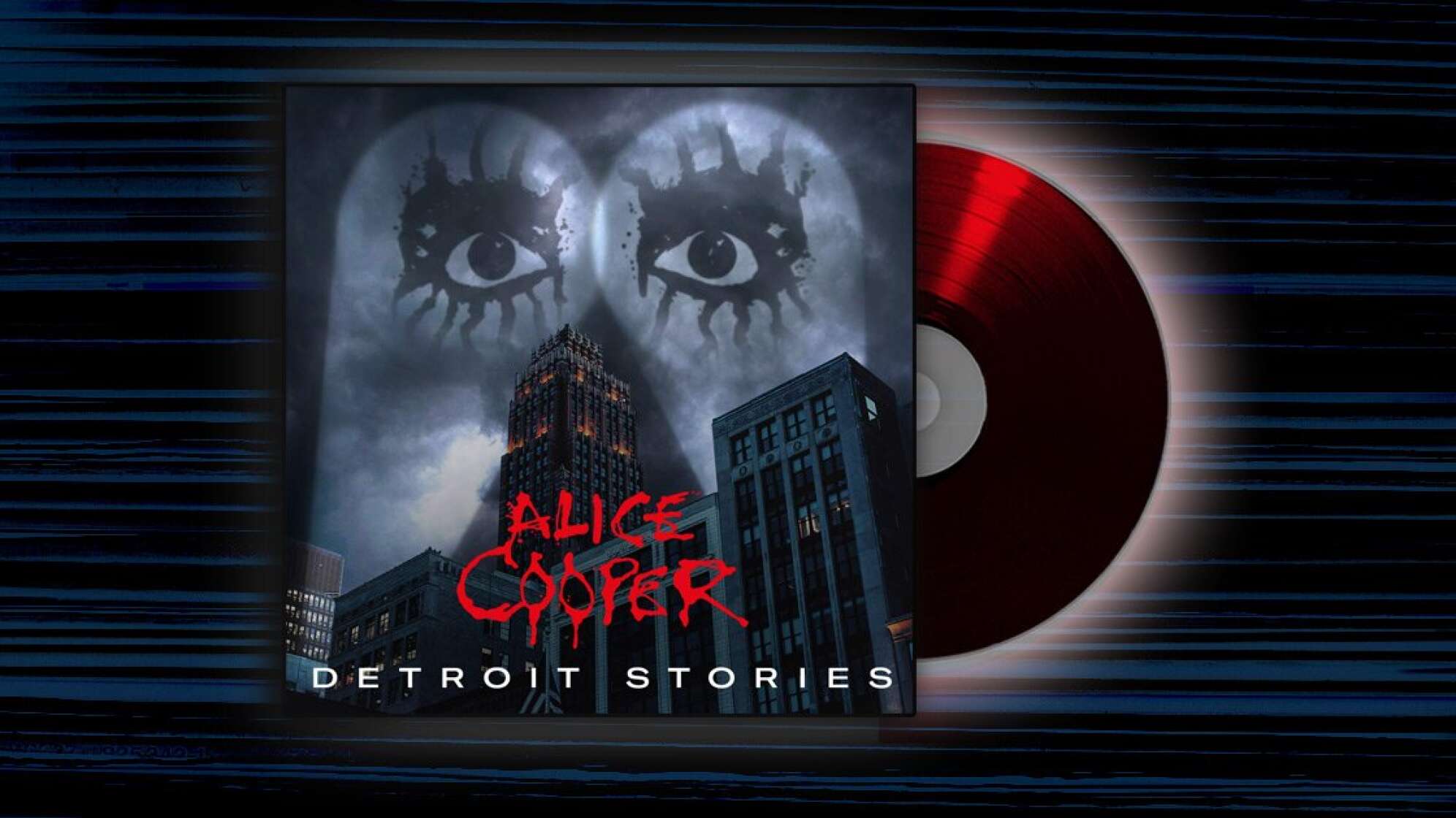 Album-Cover: Alice Cooper - Detroit Stories