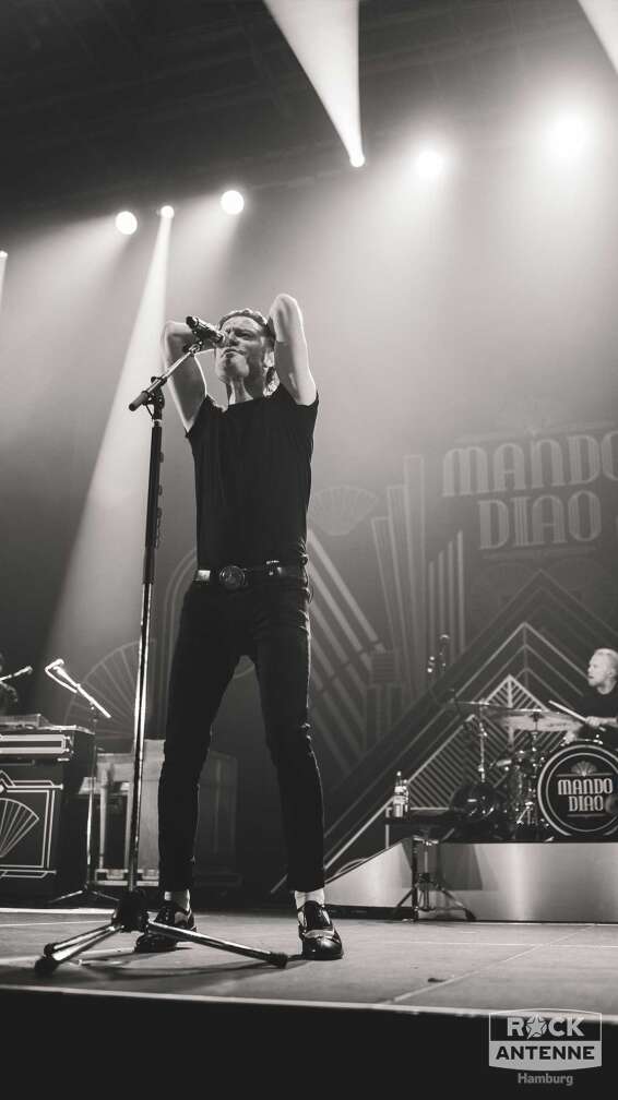 Mando Diao beim Auftritt am 29.11.2023 in Hamburg