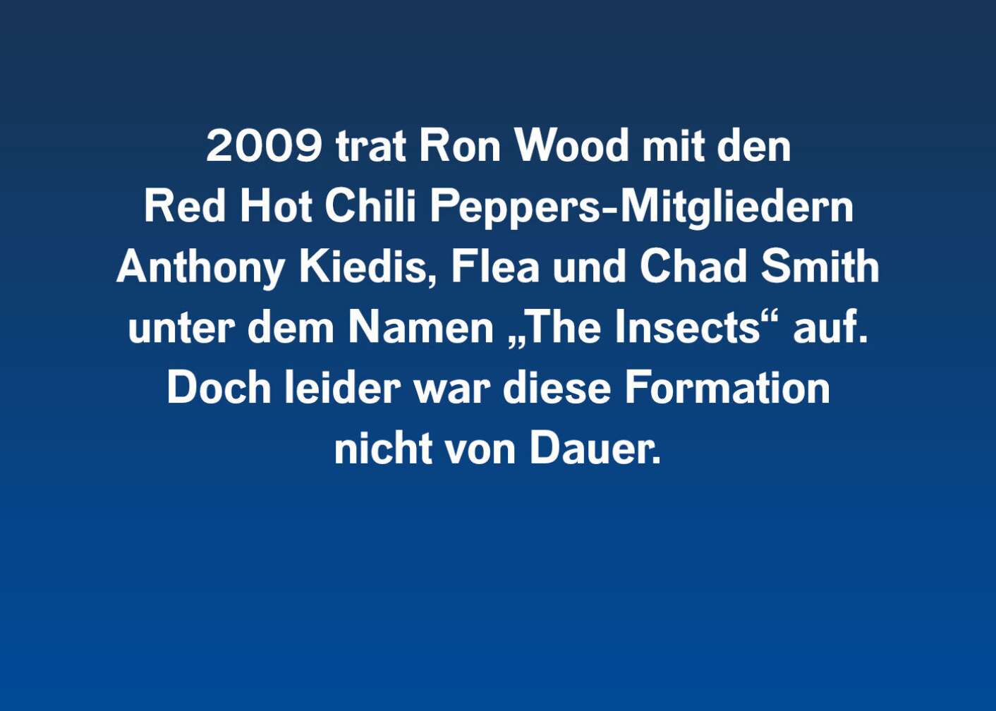 8 Fakten über Ron Wood