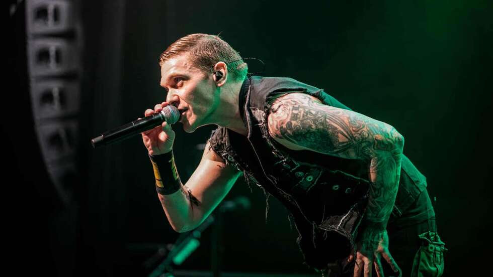 Brent Smith auf der Bühne 2018