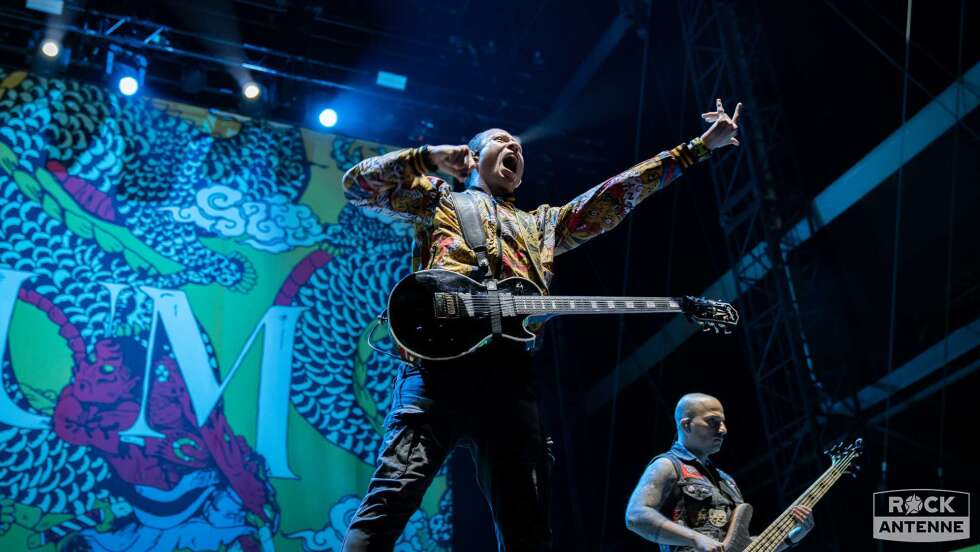 Matt Heafy beim Summer Breeze Open Air 2023 auf der Bühne