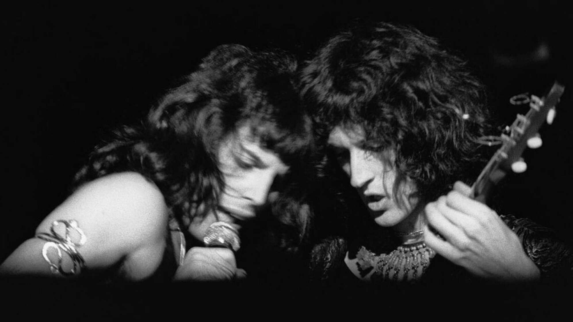 Freddie Mercury und Brian May von Queen