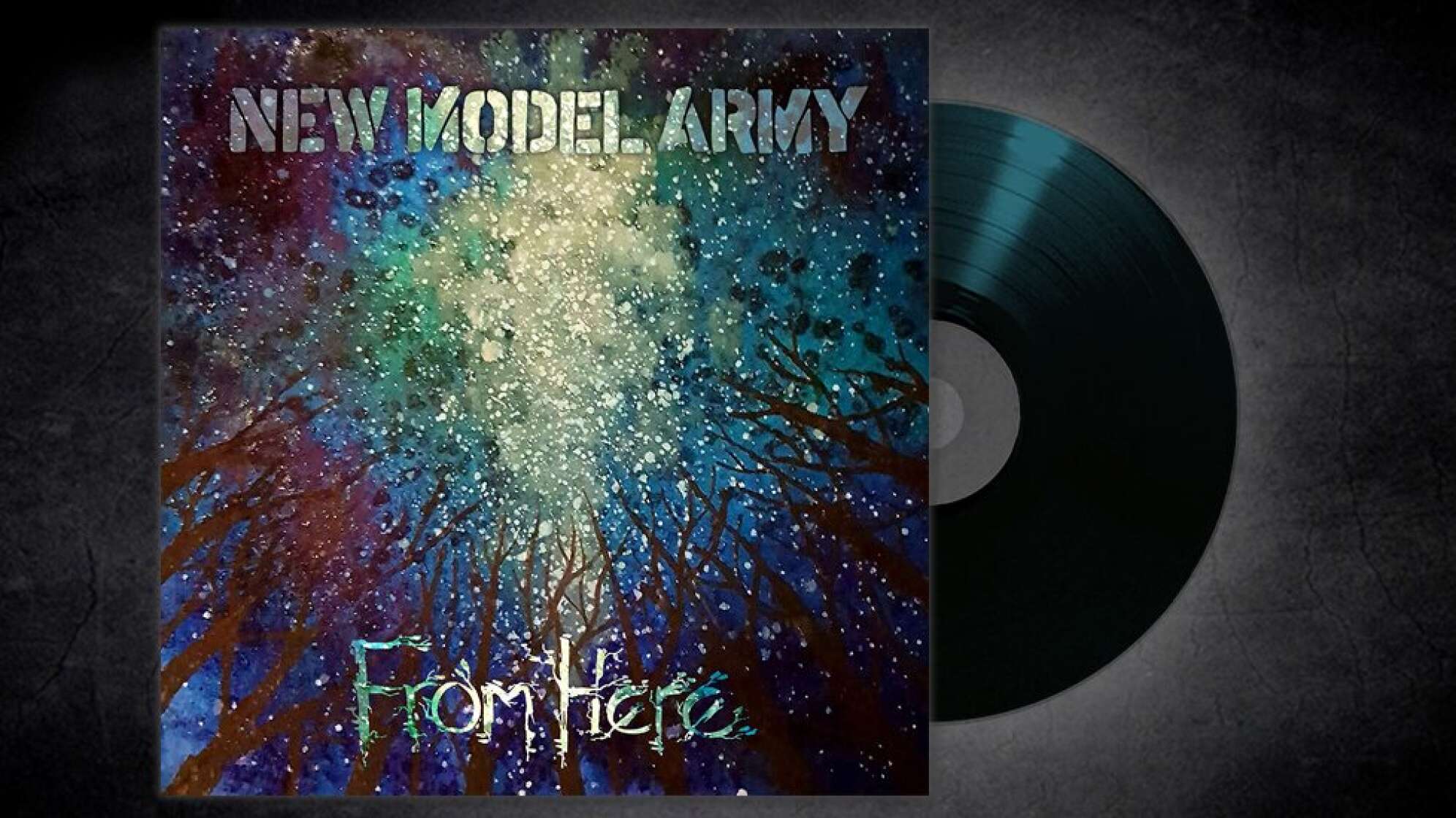 Album-Cover: New Model Army - From here
