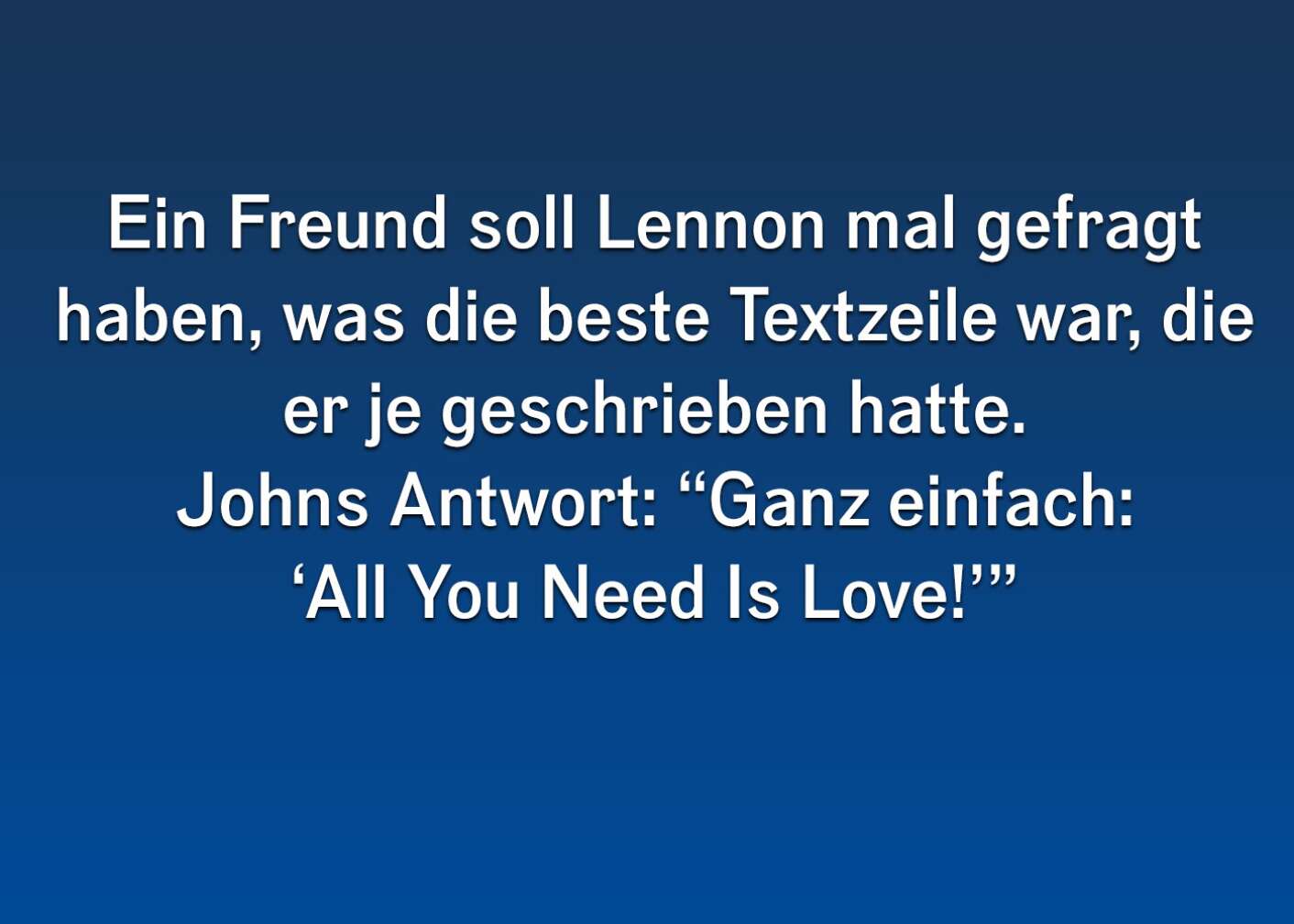 John Lennon - Fun Facts