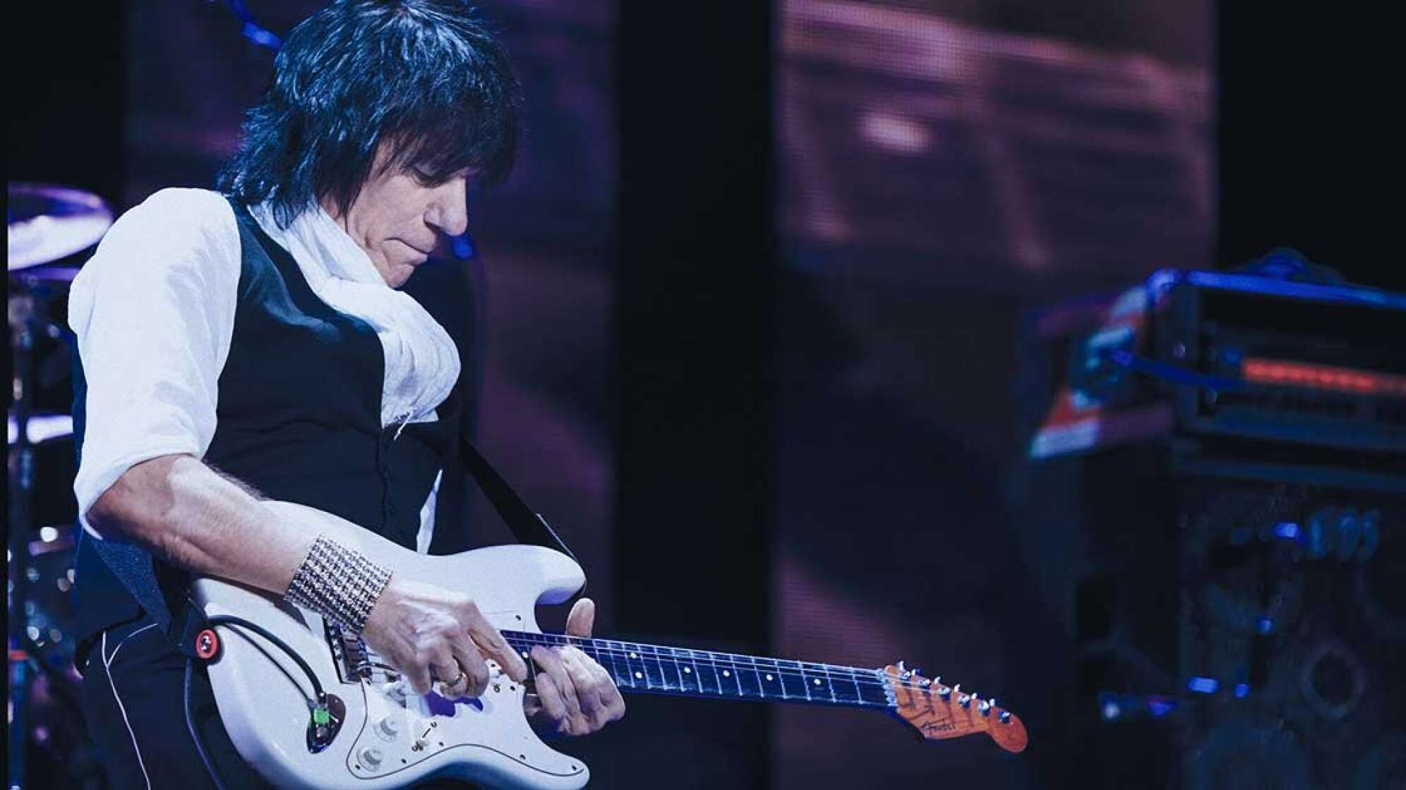 Jeff Beck an der Gitarre