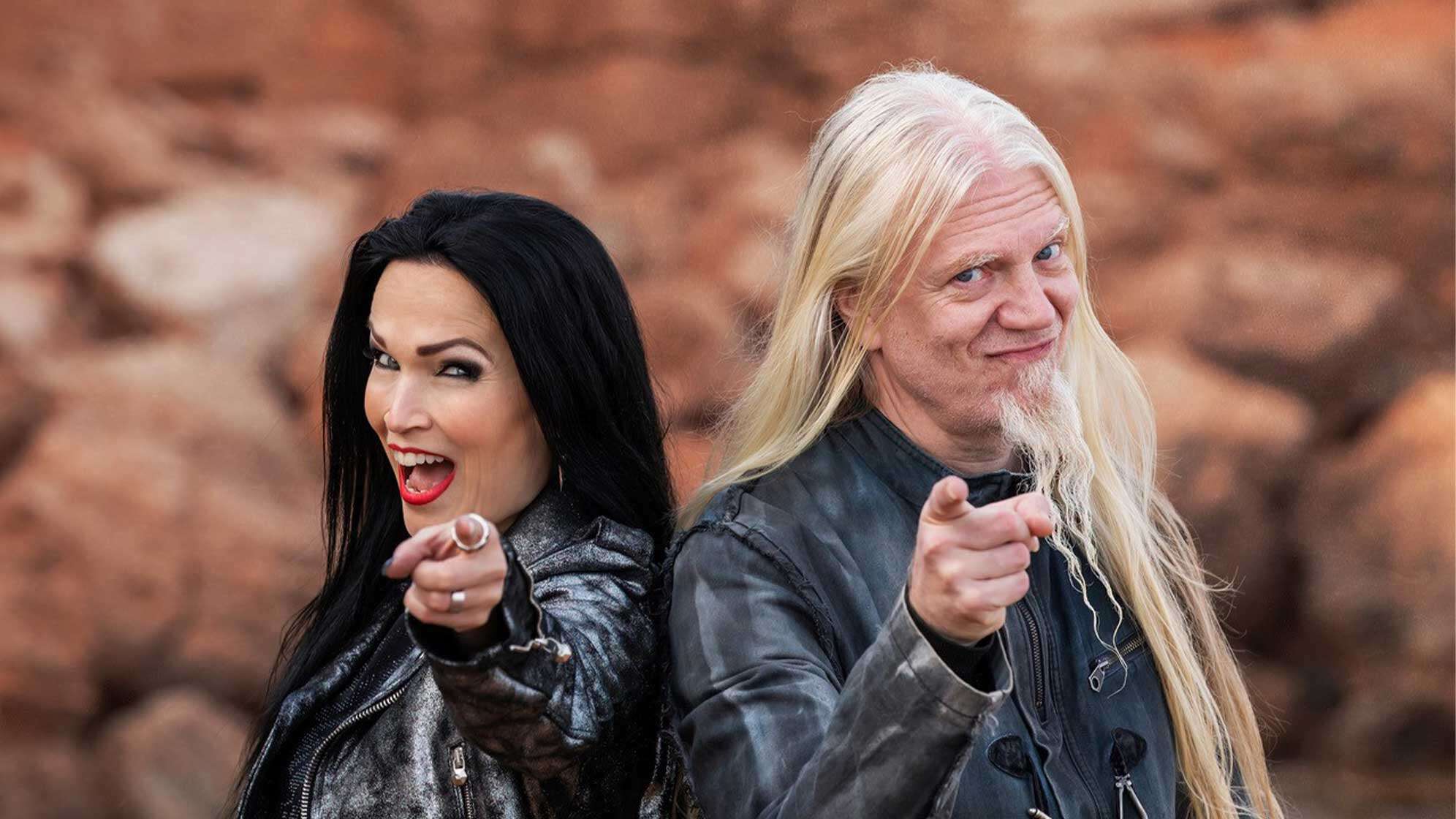 Foto von Tarja Turunnen und Marko Hietala