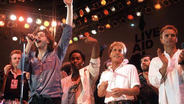 Ay Oooooh": 11 Fakten über Live Aid