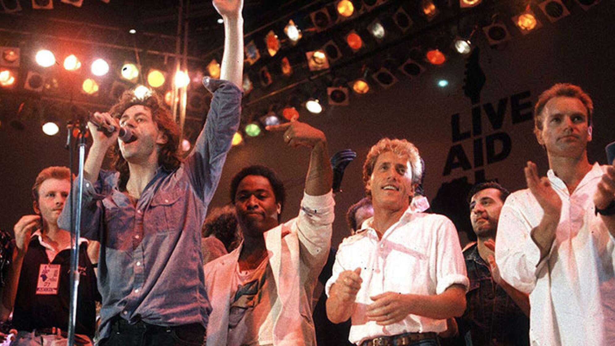 Konzert von Live Aid