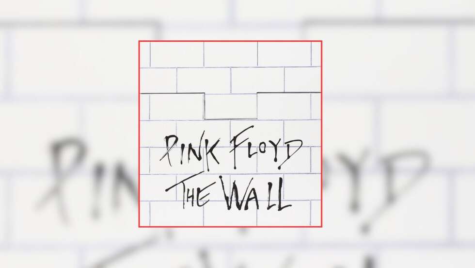 Albumcover von The Wall von Pink Floyd