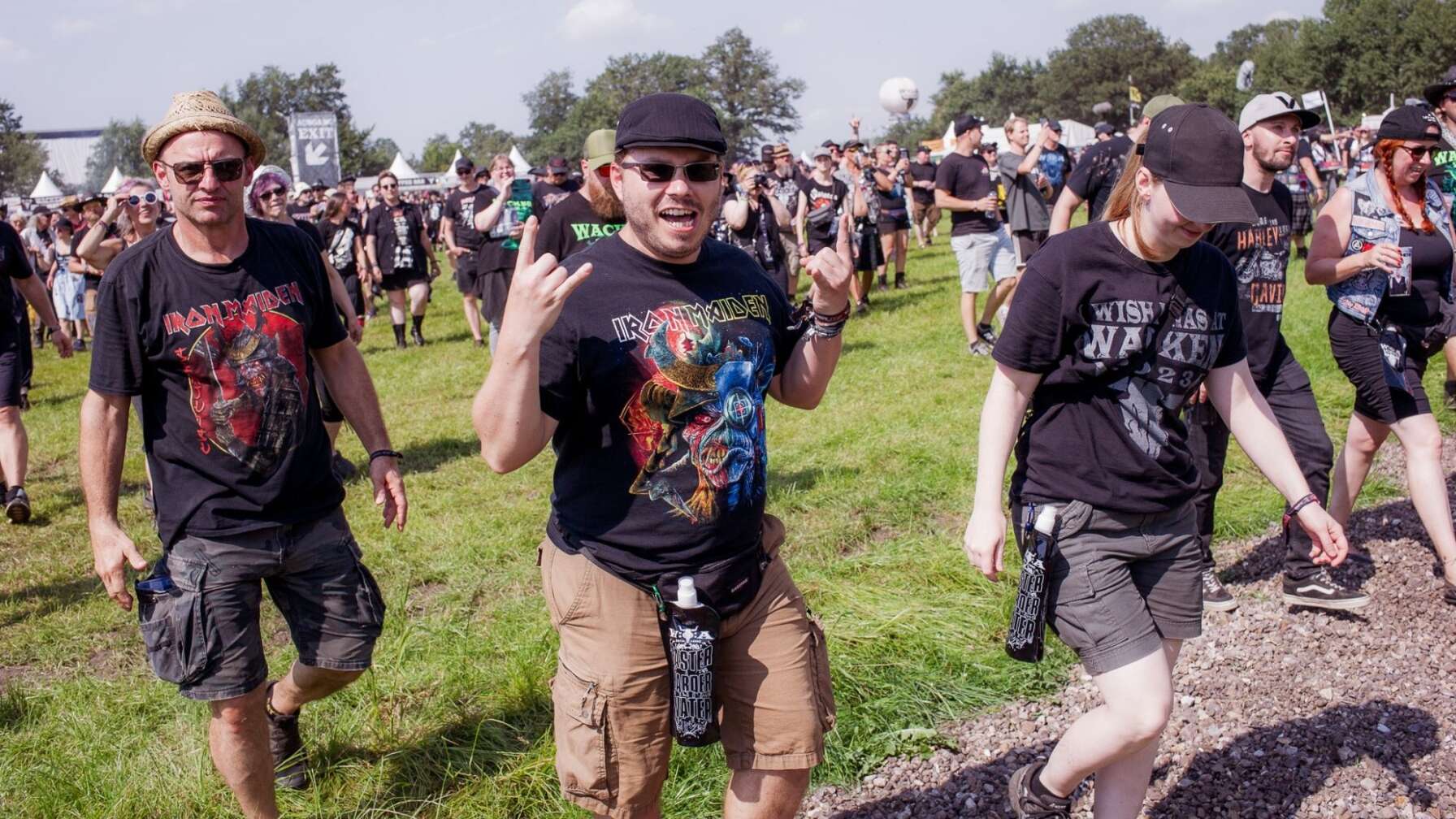 Land und Leute beim Wacken Open Air 2024