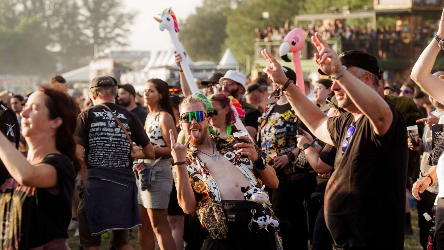 Land und Leute beim Wacken Open Air 2024