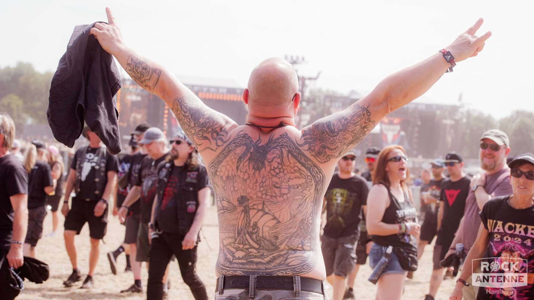 Land und Leute bei Wacken 2024