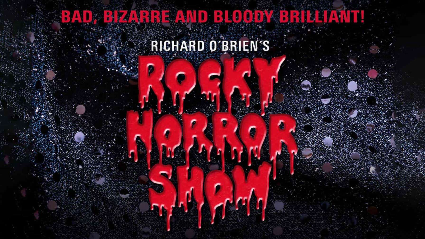 Plakat der Musical Inszenierung der Rocky Horror Show