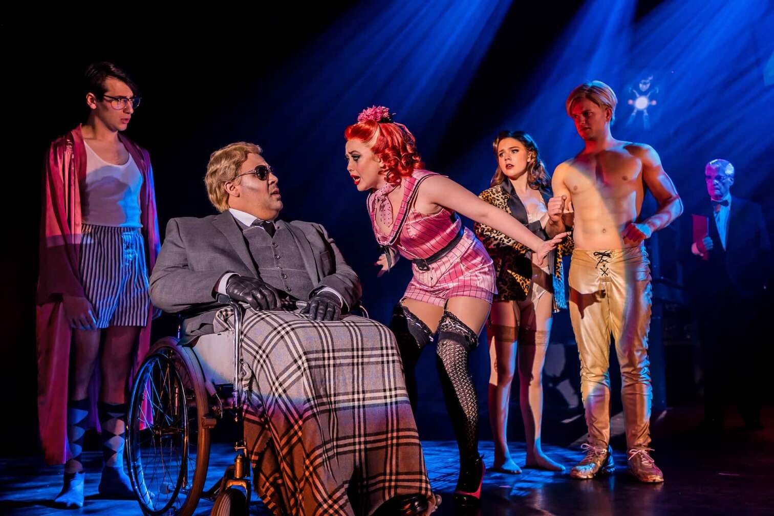 Foto der Musical Inszenierung der Rocky Horror Show