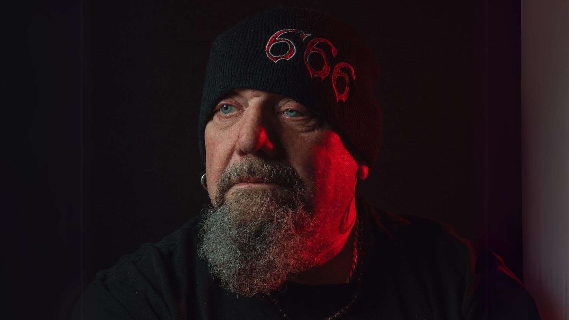 Foto von Ex Iron Maiden Sänger Paul Di'Anno