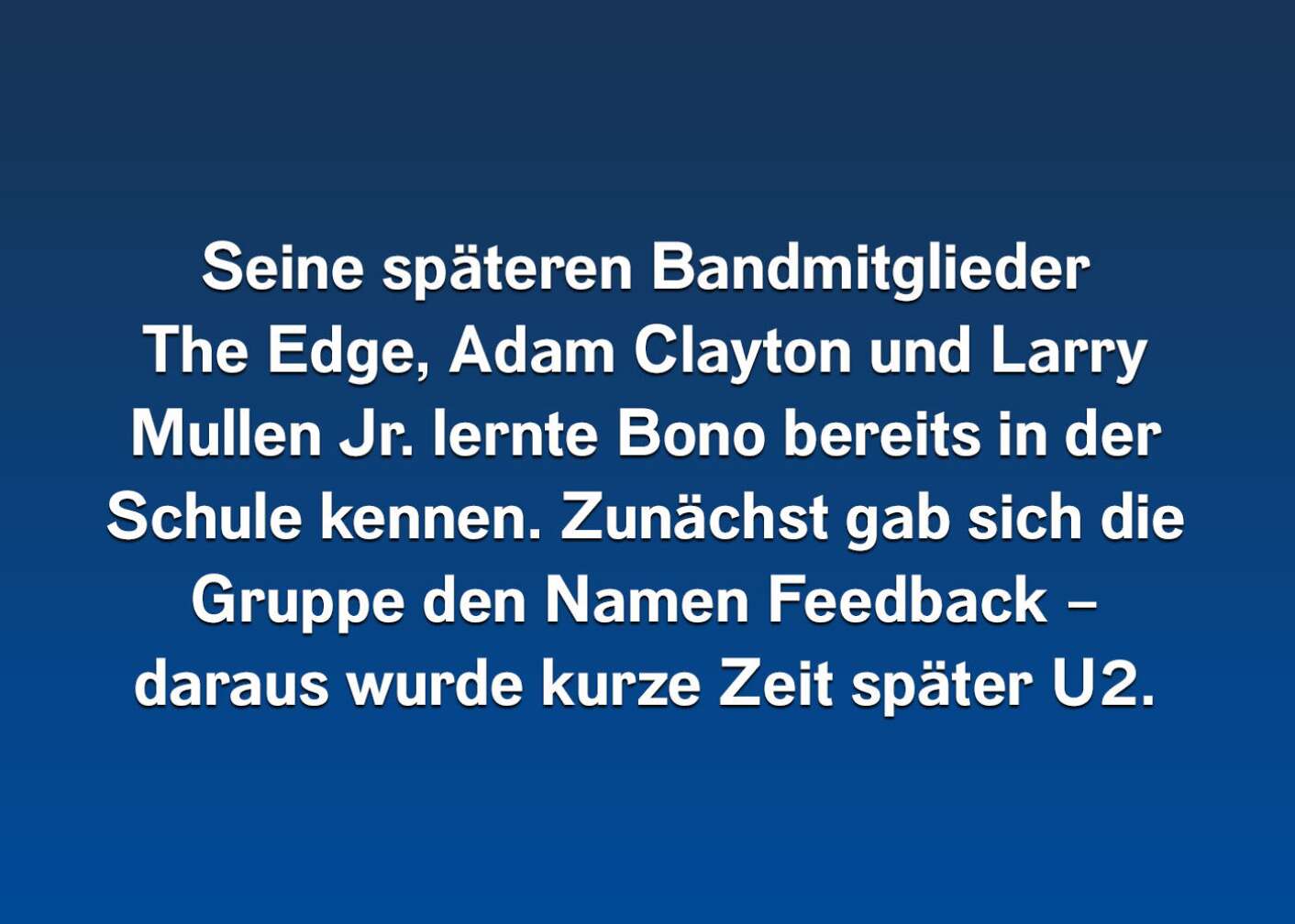 10 Fakten über den Front­mann von U2 (1)