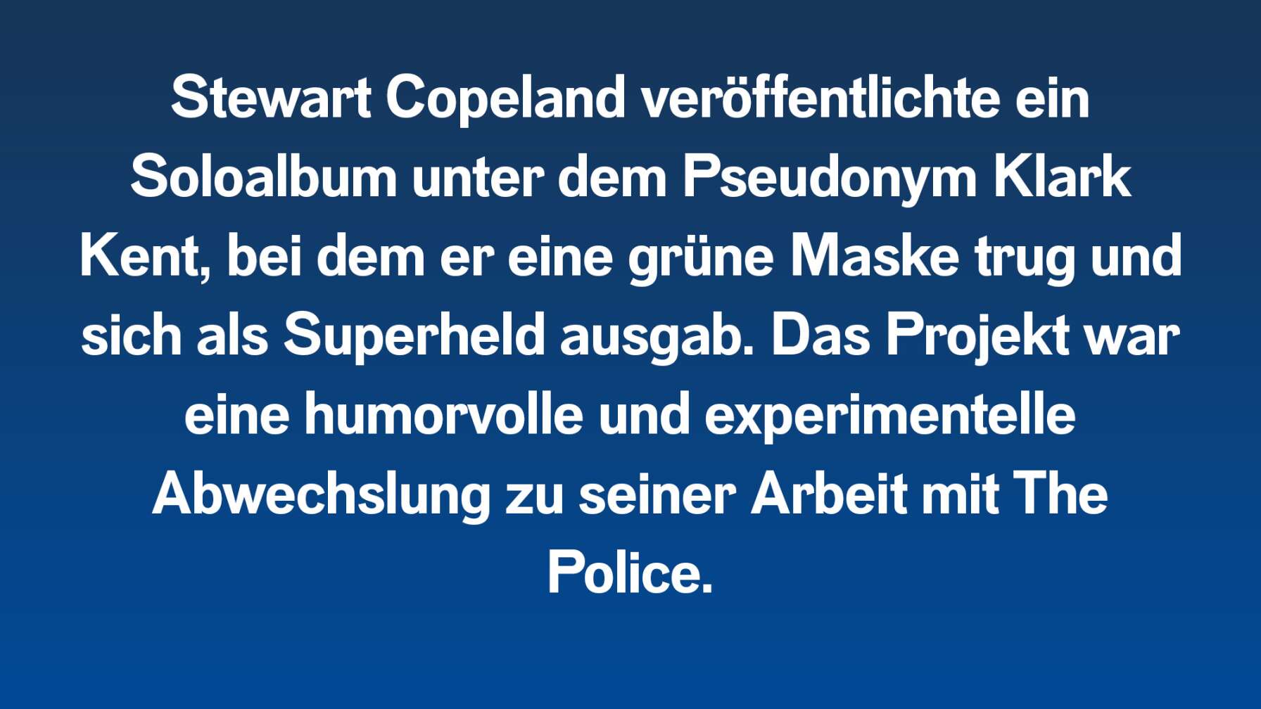 10 Fakten über Steve Copeland