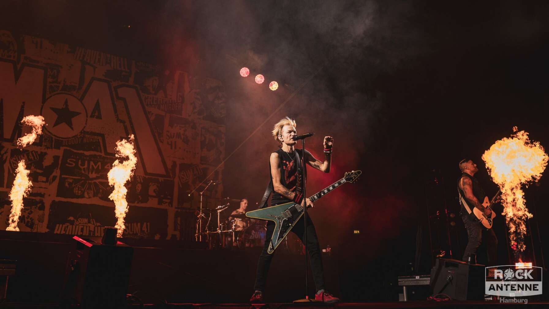 Sum 41 auf ihrer Abschlusstour in Hamburg 2024