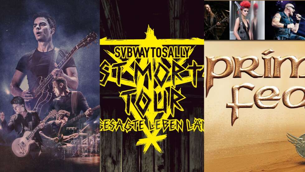 Neu im ROCK ANTENNE Hamburg Konzertkalender: Subway To Sally, Primal Fear und Stereophonics 2025!