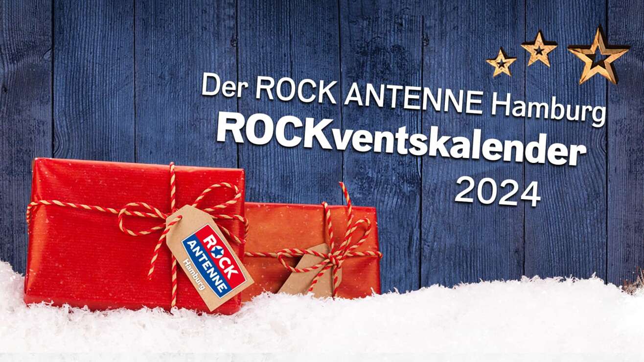 Der Original ROCK ANTENNE Hamburg ROCKventskalender 2024: Täglich Geschenke sichern!