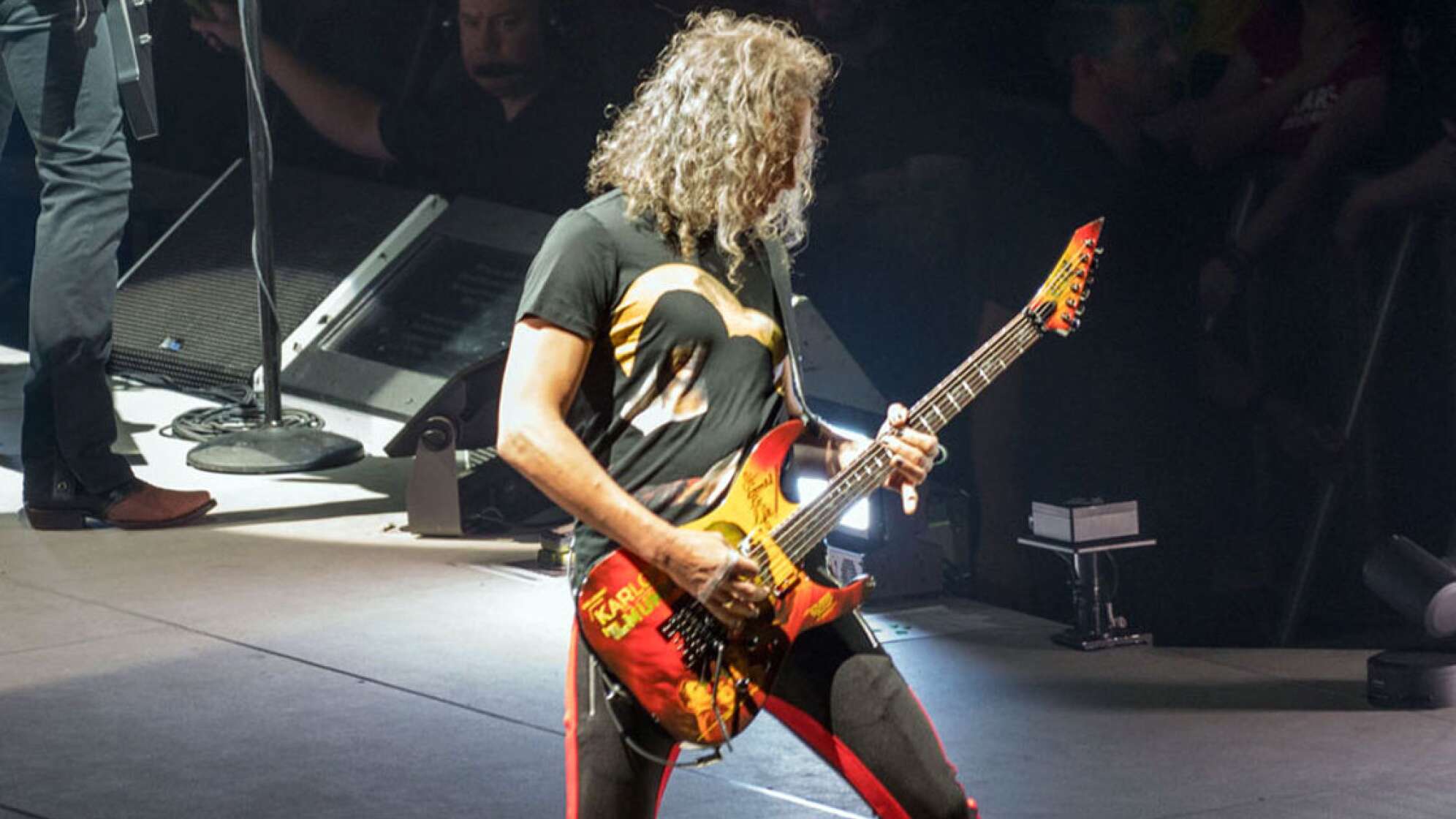 Kirk Hammet von Metallica bei einer Live-Show