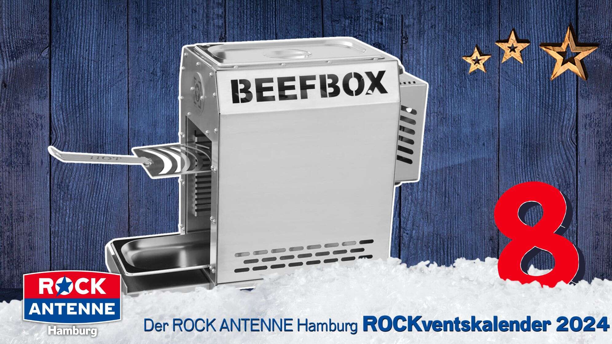 ROCK ANTENNE Hamburg ROCKventskalender Türchen 8: Ein Beefer